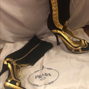 Prada heels boots